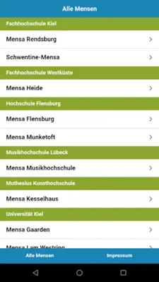 Mensaplan android App screenshot 0